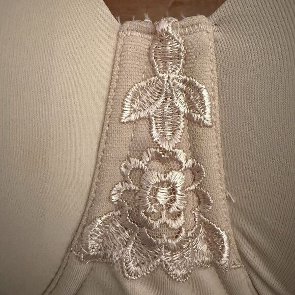 Vanity Fair Beauty Back‎ Strapless Underwire Bra Size 40D Rose Beige Style 74380 - Picture 2 of 6